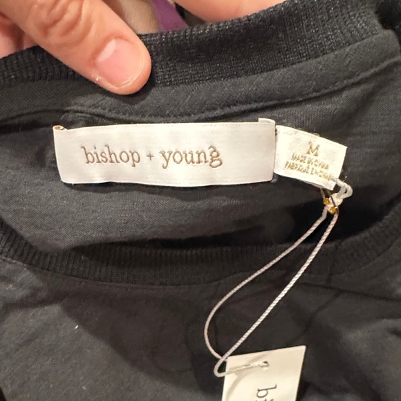 Black Ruffle Sleeve Top - Picture 4 of 4